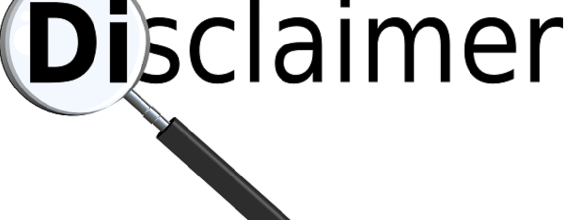 Disclaimer